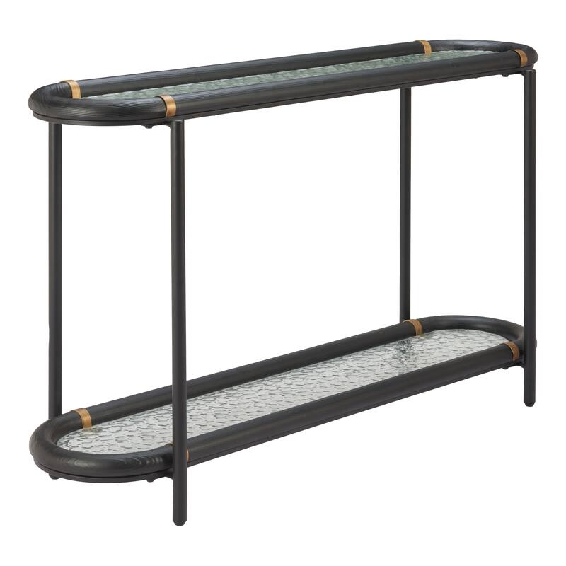 Aneis Console Table Black - Black