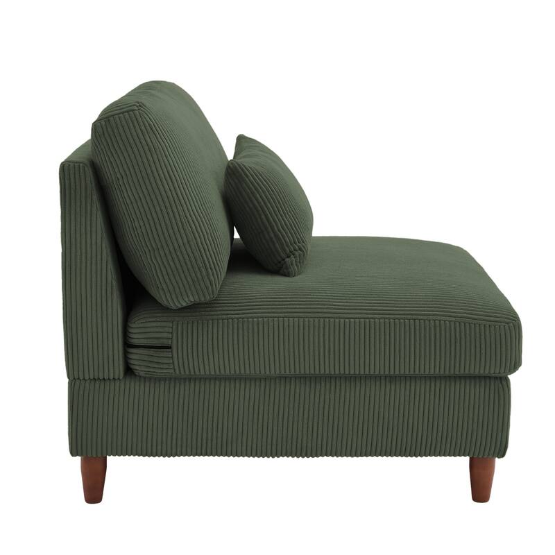Free Combination Multi-Shaped Corduroy Sofa Modular