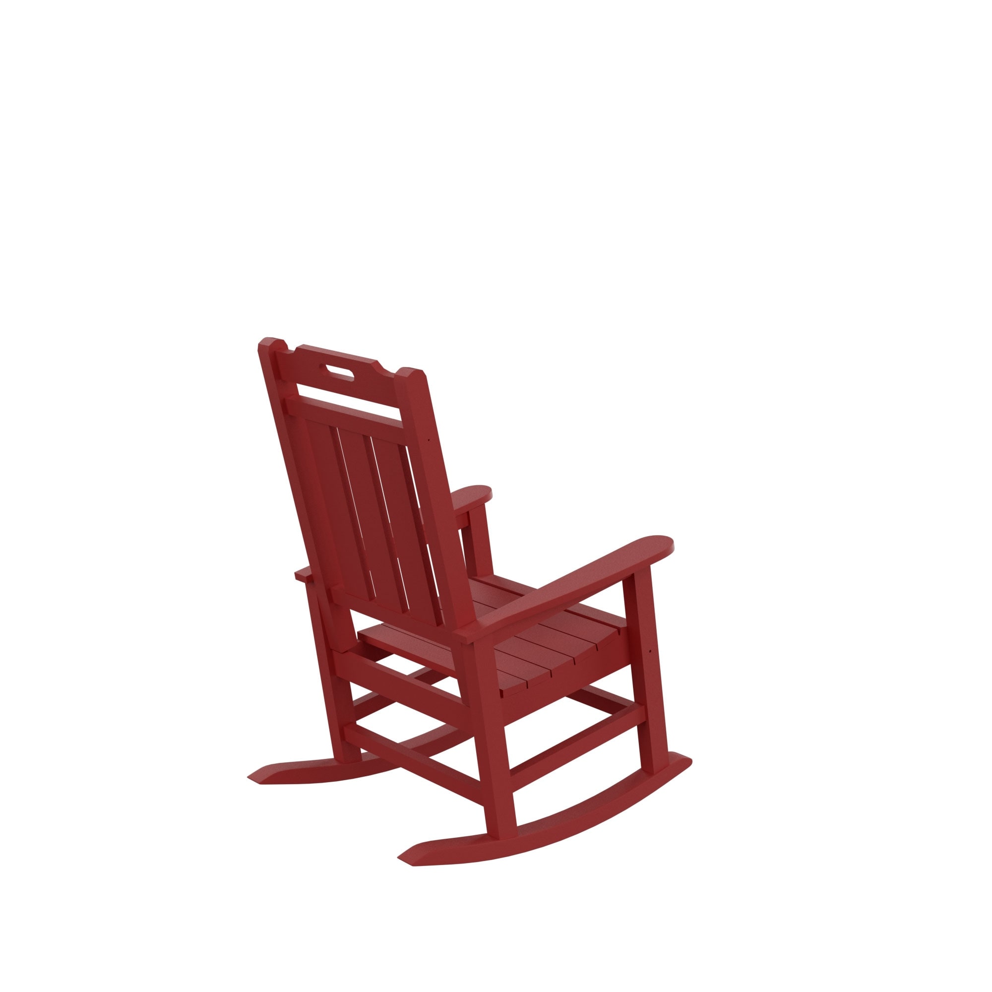 Presidential Rocking Chair HDPE Rocking Chair Fade Resistant Porch