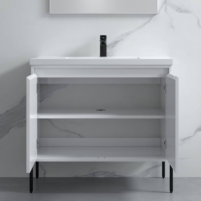 Ripple 36" Single Bathroom Vanity Set