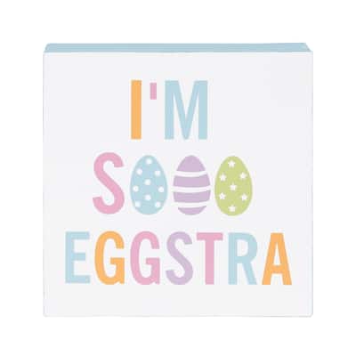 I'm Eggstra Shelf Block