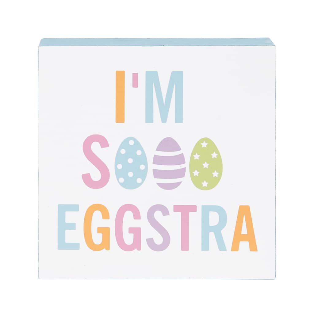 I'm Eggstra Shelf Block