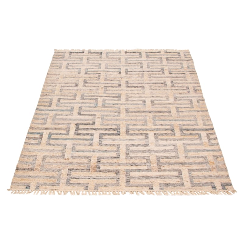 Ankara FW Beige Kilim 5'5" x 7'6" - 5'5 x 7'6