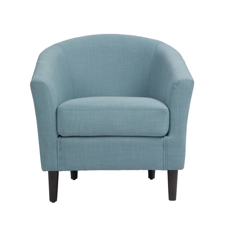 Modern Accent Chair Upholstered Barrel Chair