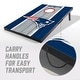preview thumbnail 3 of 5, New England Patriots NFL Compact 2x3 Tailgate Cornhole Board Set