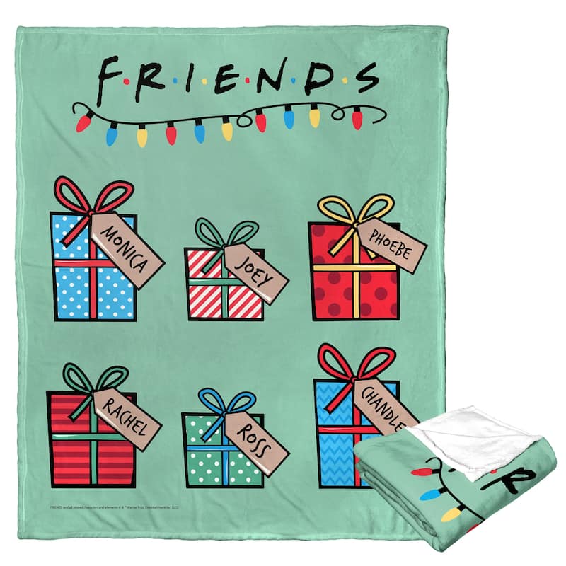 Warner Brothers Friends For the Friends Silk Touch Throw Blanket