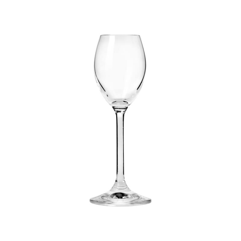 Majestic Gifts Inc. Glass Stemmed Shot Glasses -1.75 Oz. Set of 6 - 1.6