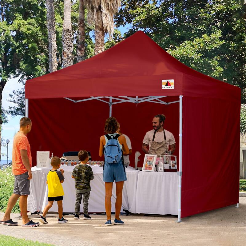 ABCCANOPY Commercial Instant Shade Metal Pop-Up Canopy - 10ftx10ft