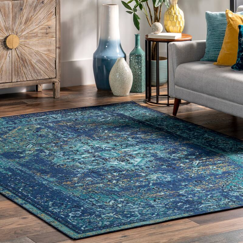 Nuloom Reiko Printed Bold Persian Area Rug