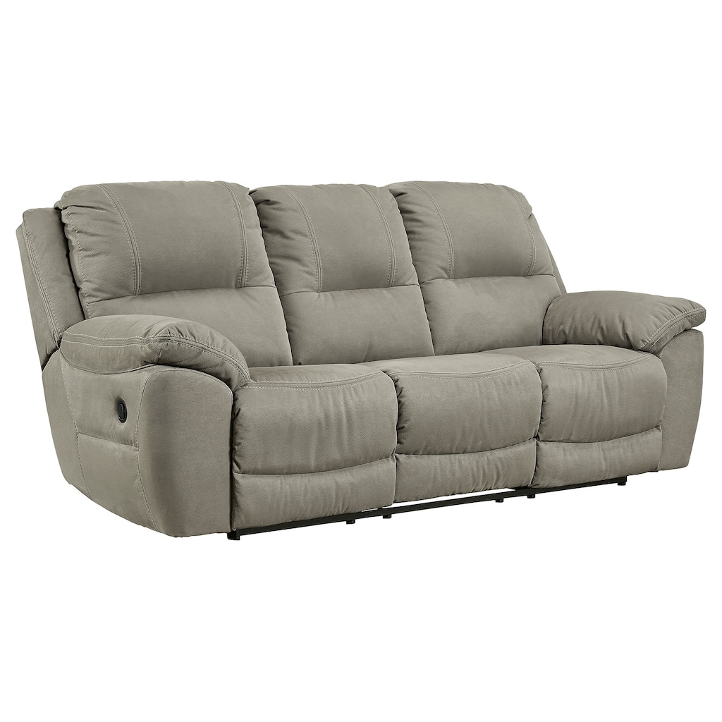 Signature Design by Ashley Next-Gen Gaucho Putty Reclining Sofa - 93"W x 41"D x 43"H