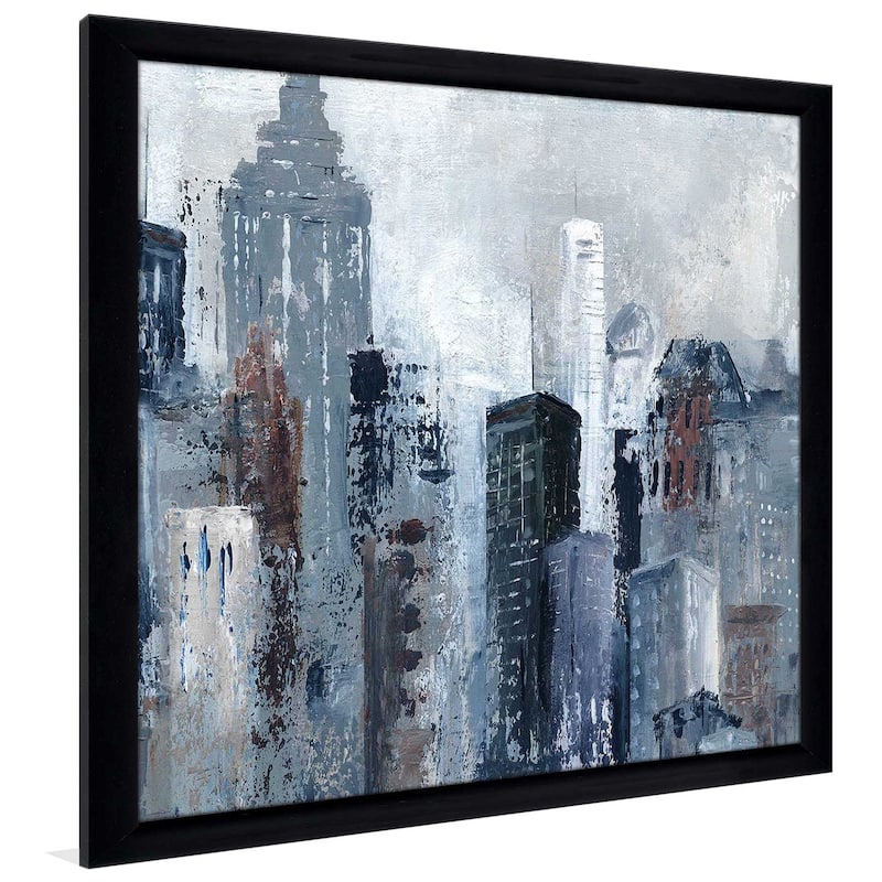 "City Mood" by Carol Robinson II Print on Acrylic