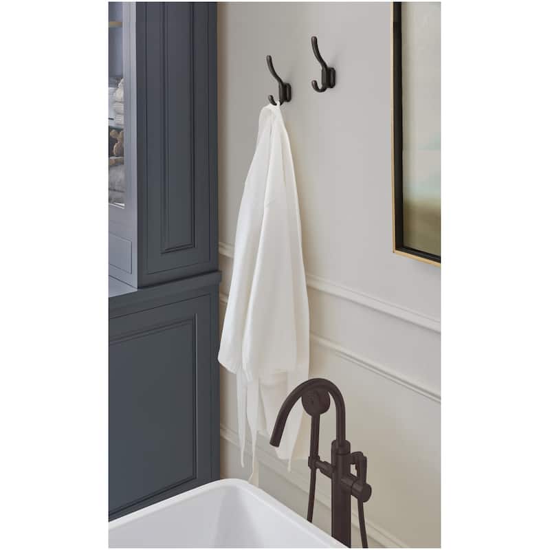 Amerock HBX36693 Granlyn Double Robe Hook