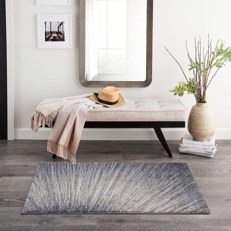 Moroccan Celebration Abstract Ombre Area Rug