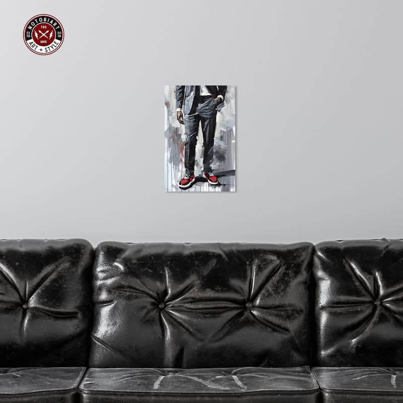 Notoriart Man Of Style Ii Gallery Wrapped Men Style 1 Piece Canvas Wall Art