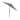 Halo 9-foot Tilting Round Market Umbrella with Base (UV 50+)
