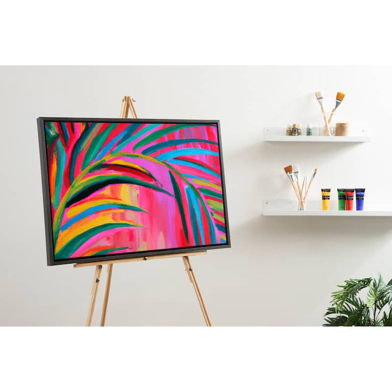 Kate and Laurel Sylvie Blank Framed Canvas