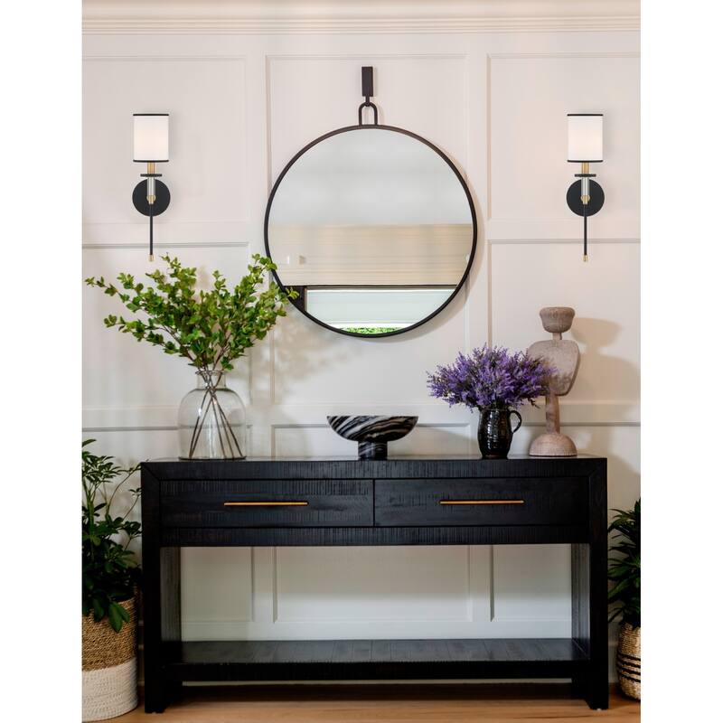 Crystorama Lighting Group Hatfield Single Light 19" Tall Wall Sconce