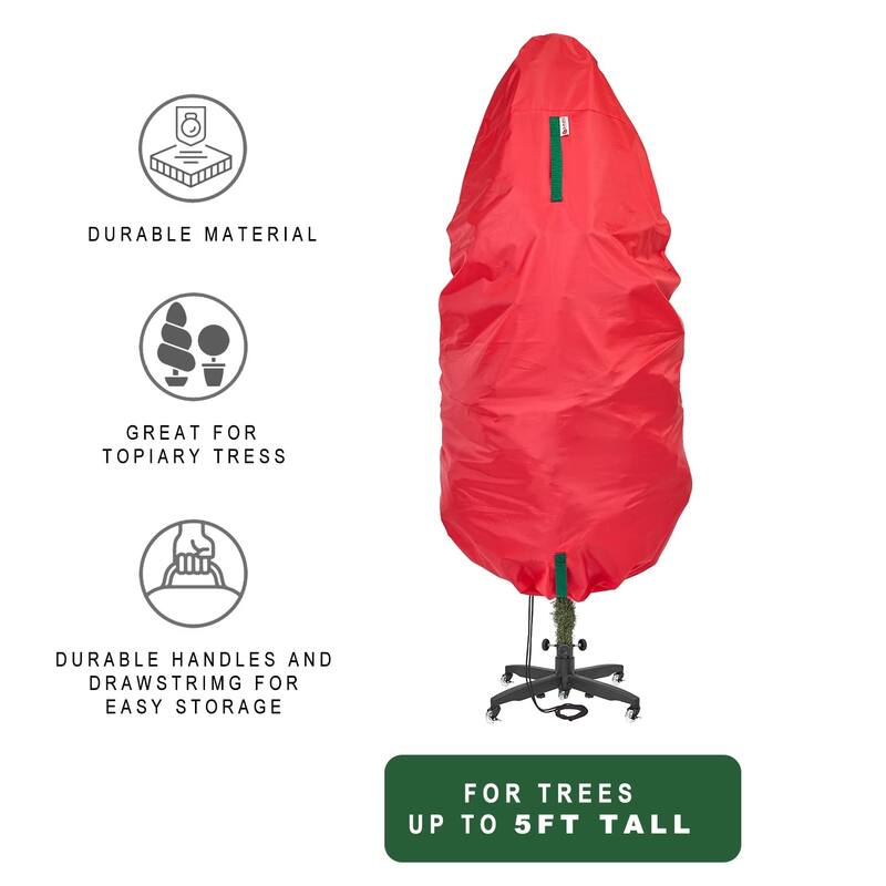 Christmas Tree Storage Bag – Premium Christmas Tree Cover Upright – Adjustable for 3 Ft trees and 4 ft trees