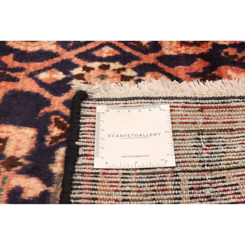 ECARPETGALLERY Hand-knotted Andelz Navy Wool Rug - 4'11 x 9'8