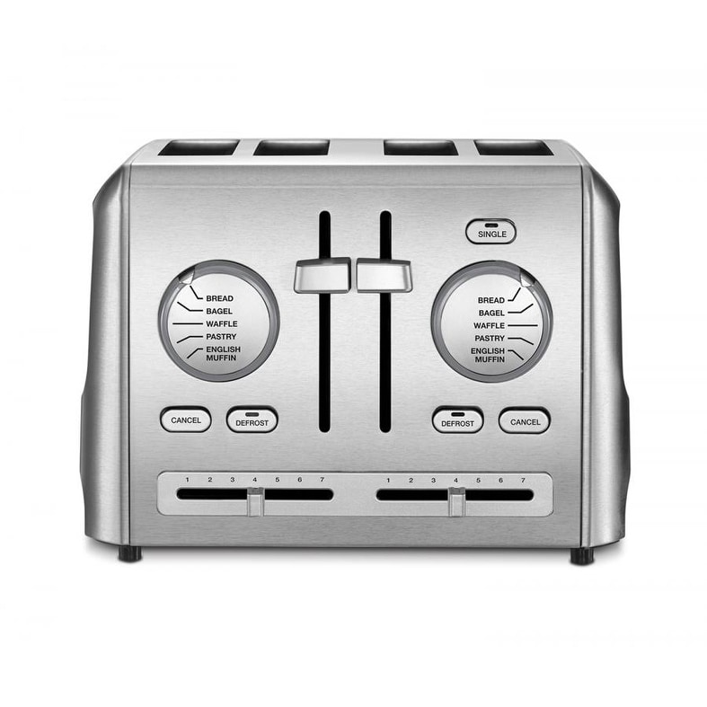 Two Slice Wide Slot Toaster, Stainless Steel - On Sale - Bed Bath & Beyond  - 32590438