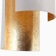 preview thumbnail 17 of 18, Black White 1-Light Modern Brass Gold LED Pendant Light Fixture for Kitchen Island - 3 x 3 x 14.3