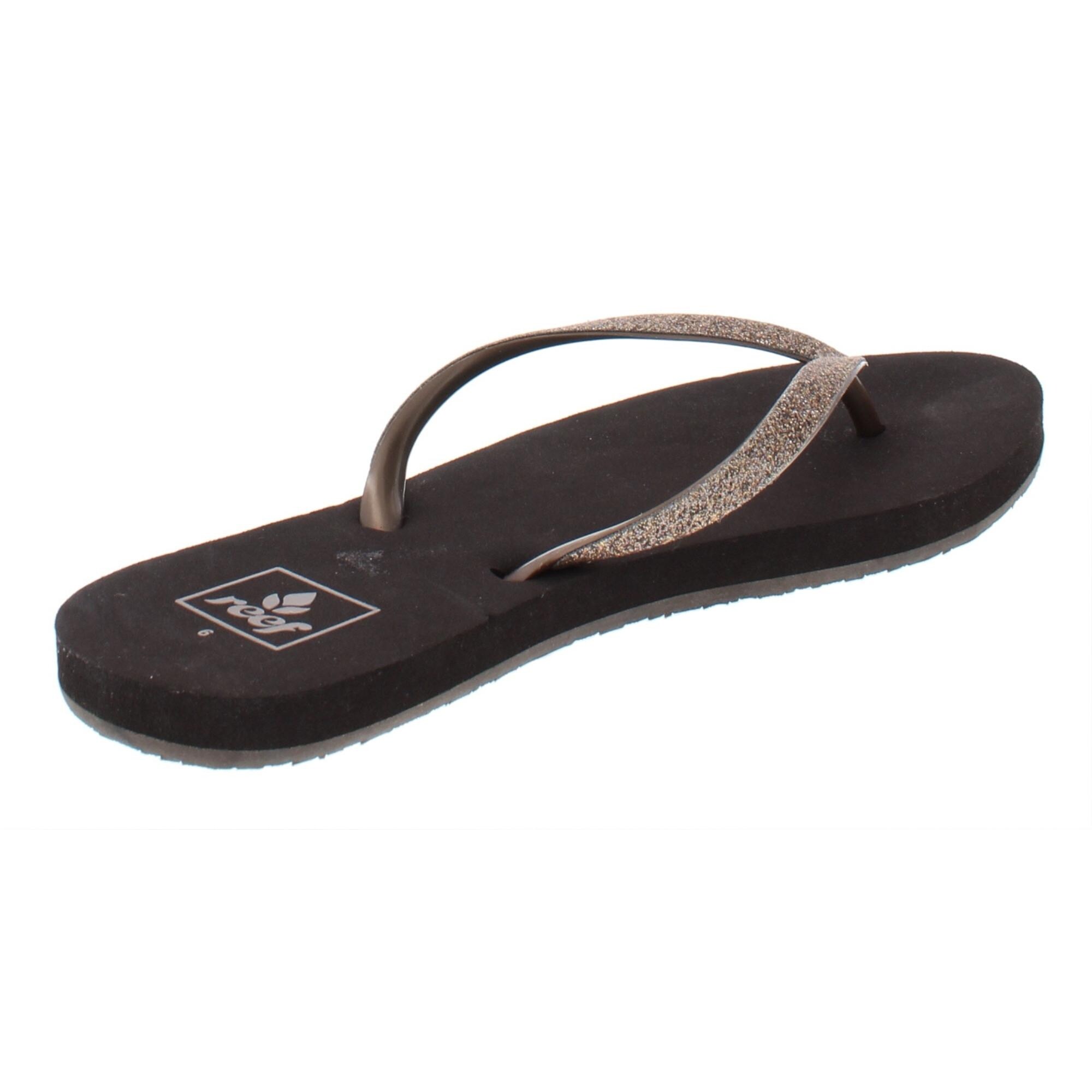 reef glitter flip flops