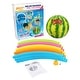 preview thumbnail 7 of 6, Banzai Toss Like A Boss Pong Lawn Game & Melon Madness Water Filled Ball & Hoops - 6