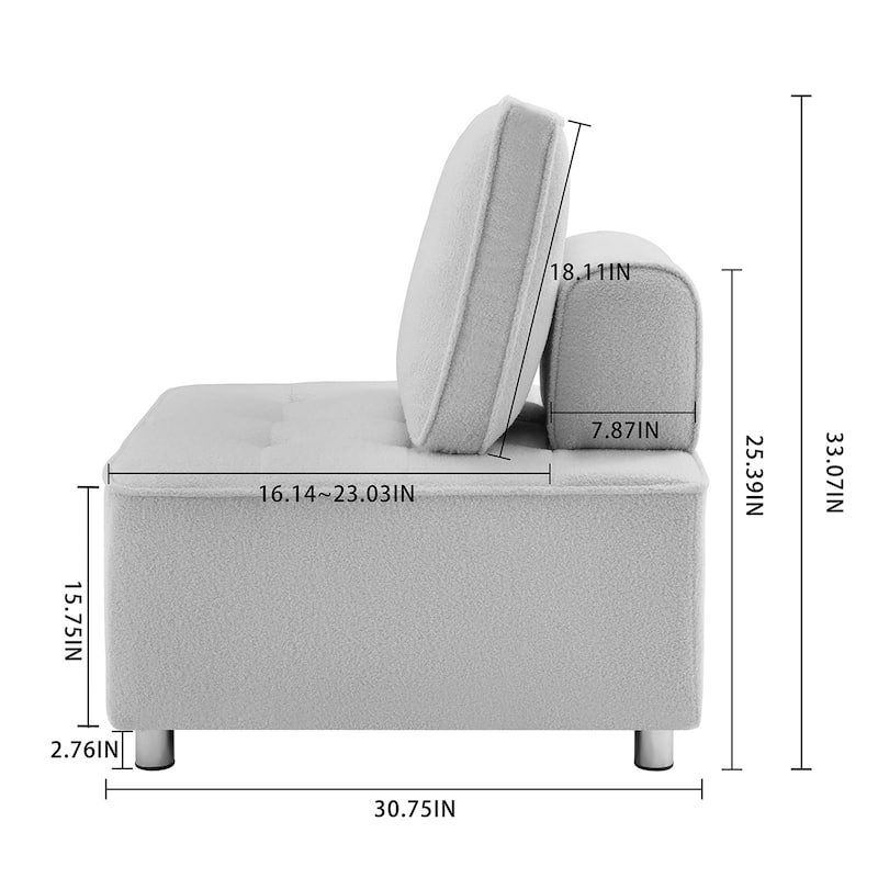 Living room single seat sofa chair