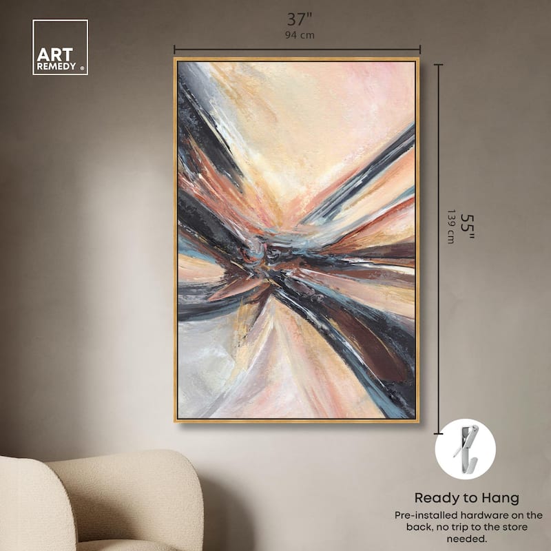 Desert Roads Canvas by Art Remedy