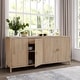 preview thumbnail 1 of 17, NPD Furniture Hansville Sideboard 4 Doors with 2 Inner Drawers