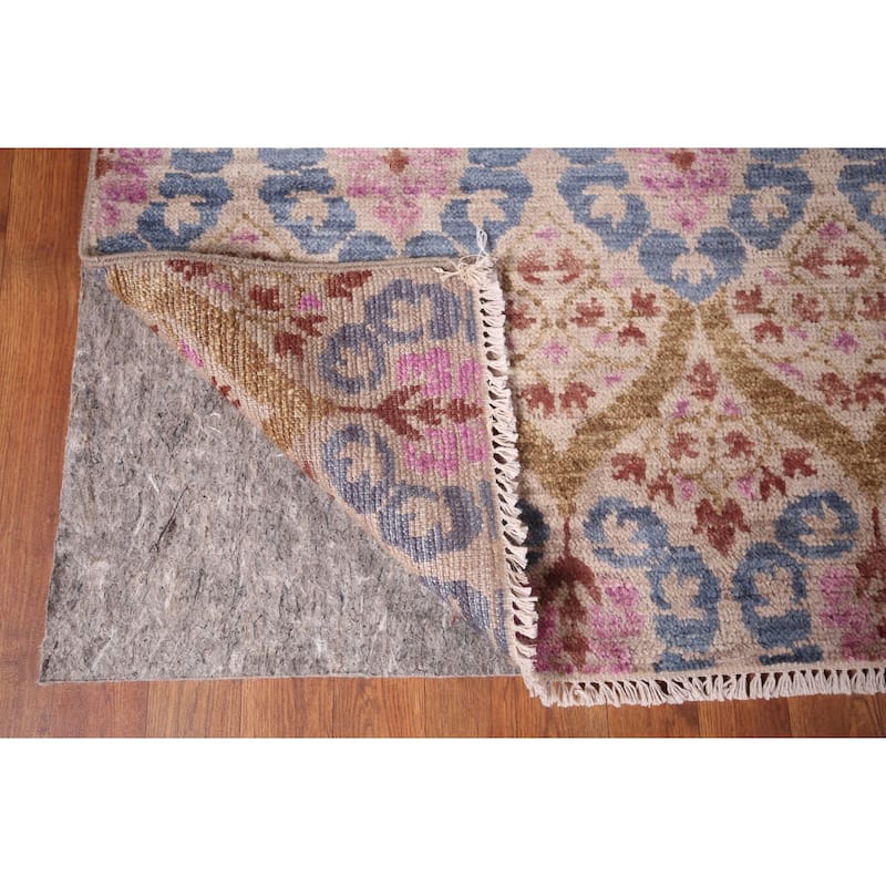 All-Over Handmade Contemporary Indian Area Rug Oriental Jute Carpet - 8'0" X 10'1"