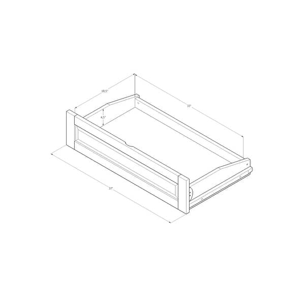 dimension image slide 0 of 2, Somette Beli Mont Antique White Full-size Storage Futon Set with Mattress