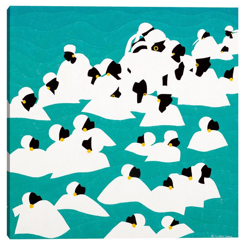 Healing Waters Haiti by Synthia SAINT JAMES Canvas Art Print