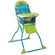 preview thumbnail 1 of 5, Simple Fold Deluxe High Chair with 3-Position Tray, Monster Syd Monster Syd