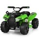 preview thumbnail 7 of 8, 6V Kids ATV Toddler Electric Battery Powered Ride On Toy w/ LED Light Green