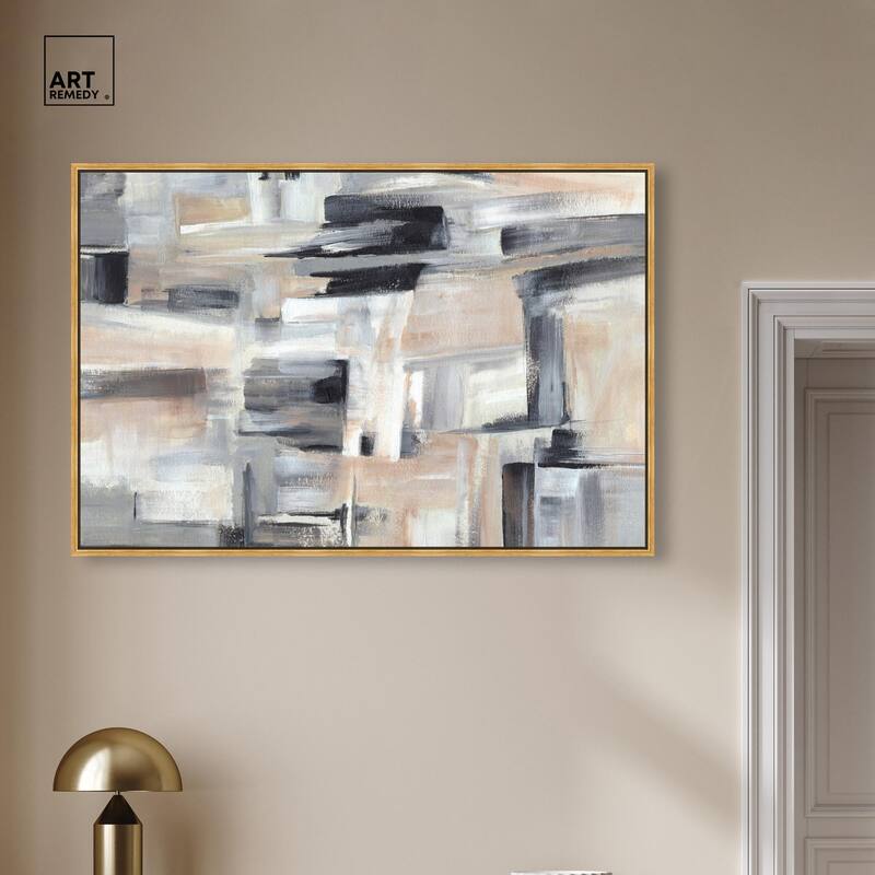 Neutral Nirvana Canvas by Art Remedy