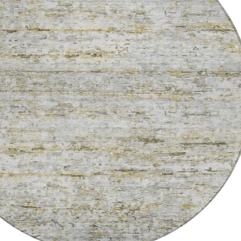HomeRoots Striped Transitional Rectangle Outdoor Rug