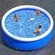 preview thumbnail 2 of 7, Butterfly Inflatable Coil Mesh Pool Inflatable Swimming Pool