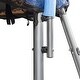 preview thumbnail 17 of 16, Kids Trampoline, Round Outdoor Recreational Trampoline with Safety Fence Mesh, Ladder and 8 or 12Wind Stakes