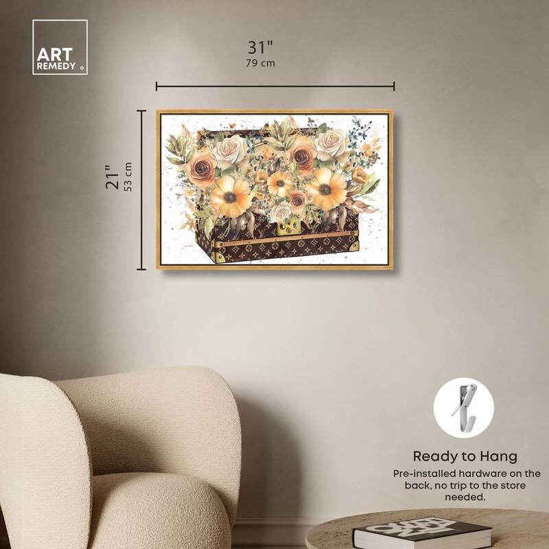 Doll Memories - Golden Memories Canvas by Art Remedy