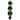 3' Boxwood Triple Ball Artificial Topiary UV - 6"
