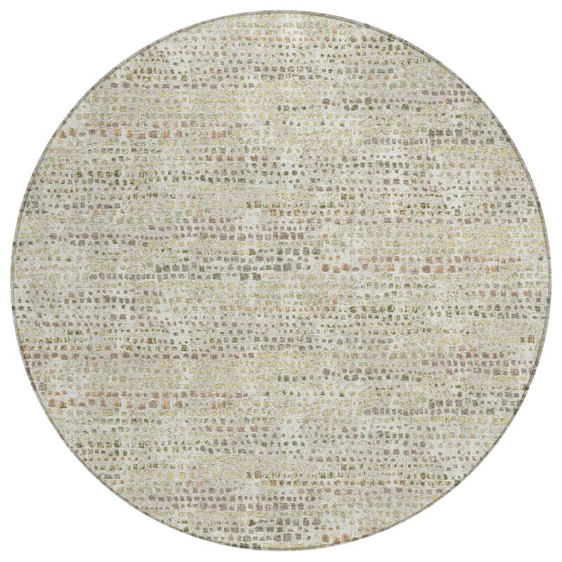 Machine Washable Indoor/ Outdoor Casual Kersey Chantille Rug