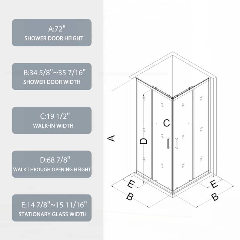 Advanced Sliding Shower Door with Premium Features for Ultimate Shower Experience