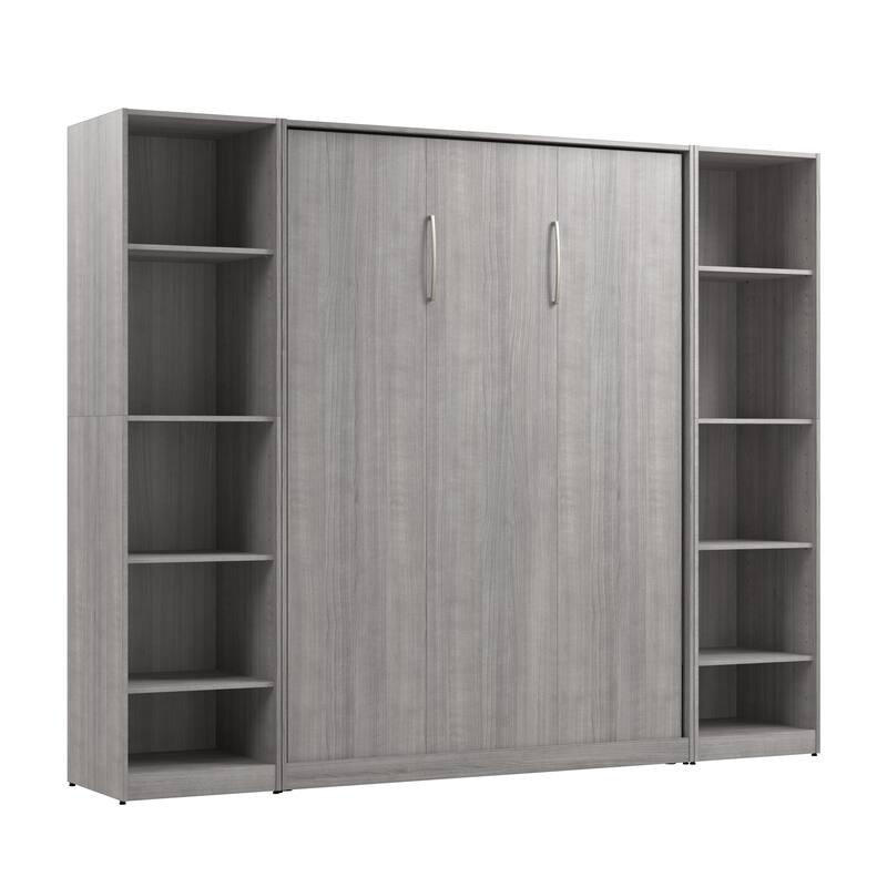 Claremont Full Murphy Bed with Closet Organizers (99W) by Bestar On Sale Bed Bath & Beyond