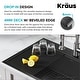 preview thumbnail 135 of 137, KRAUS Kore Workstation Drop-In Stainless Steel Kitchen Sink