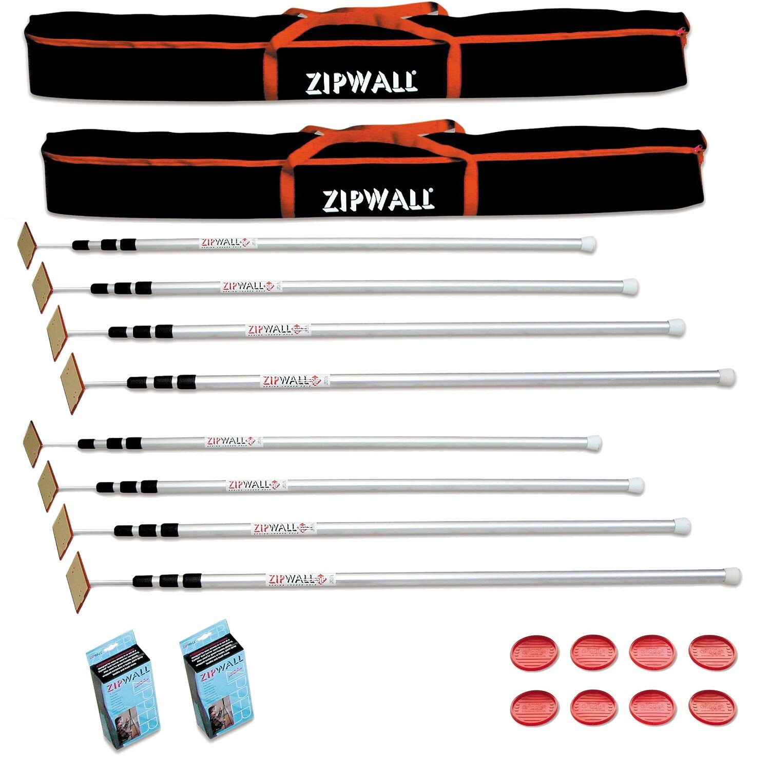 Shop Zipwall 12 Slp4 12 Foot Spring Loaded Poles For Dust Barriers
