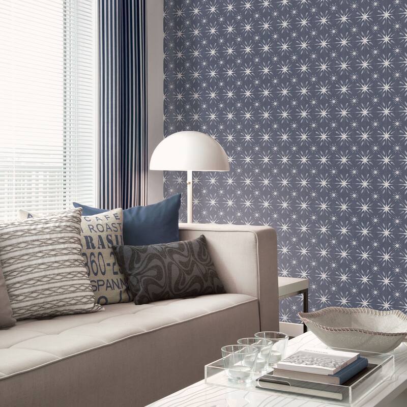 Galerie Wallcoverings Nordic Elements Geometric Starburst Effect Non-woven Matte Wallpaper Roll