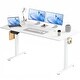 preview thumbnail 2 of 26, Modern Electric Regulate Desk with Adjustable Height Electric machine and Memory Presets for Home Office or Bedroom