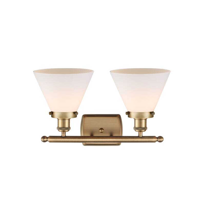 Innovations Lighting Ballston Urban Cone - 2 Light 18" Bath Vanity Light