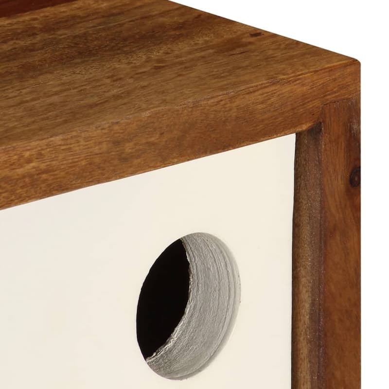 vidaXL Sideboard Solid Sheesham Wood 46.5"x11.8"x26"